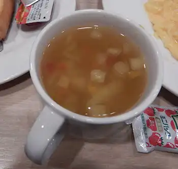 ガスト　日替わりスープ