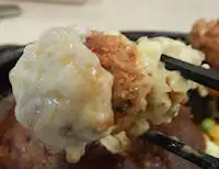 ガスト チーズINハンバーグ&カキフライ
