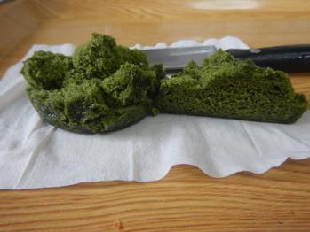 あわしま堂 抹茶蒸しまん