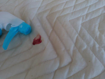 血液　汚れ　落とす