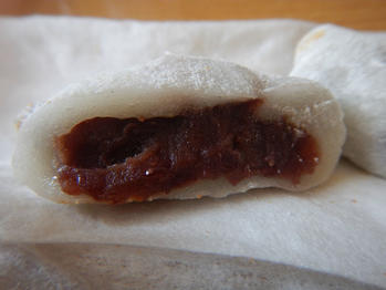 あわしま堂 よもぎ大福 塩大福